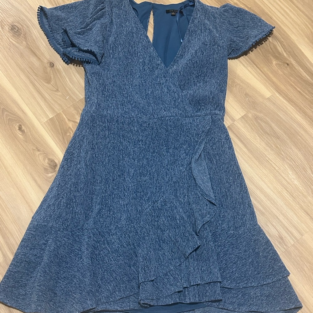 Dress with denim look. Very soft and girly. Size 10